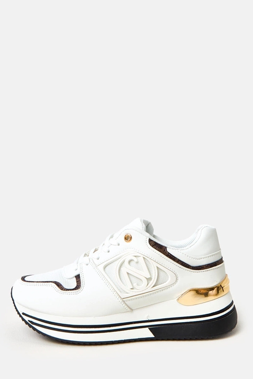 Balti-melni sporta apavi uz... Balti-melni sporta apavi uz...