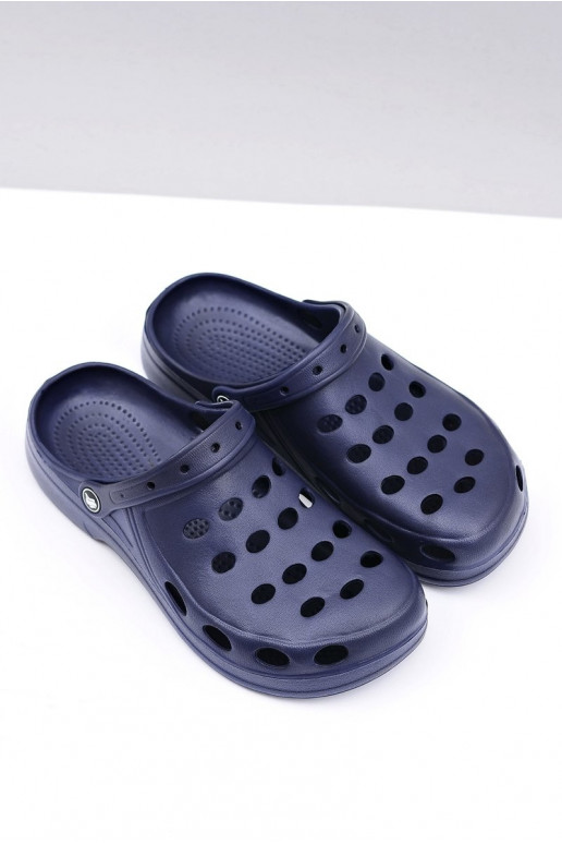 Vīriešiem Čības sandales Do Ogrodu Basen tumši zilas krāsas