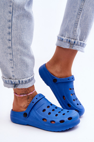 Sieviešu Čības Zilas krāsas Putu Crocs EVA