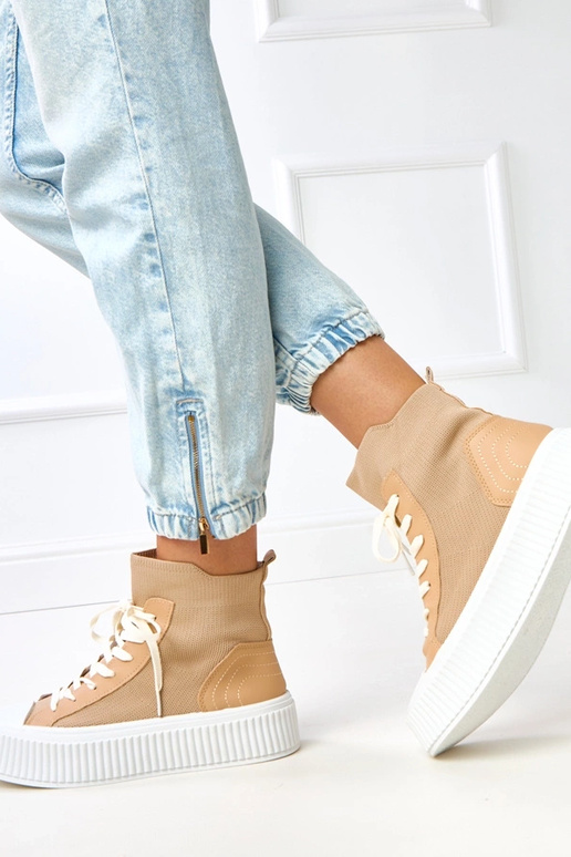 Brūnas ievelkamās platas zoles sporta...