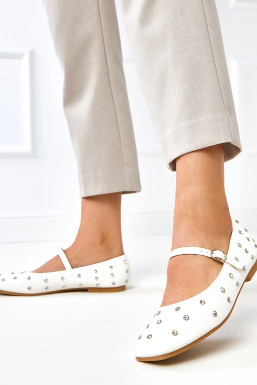 Baltas balerīnas ar kristāliem, Heidi Baltas balerīnas ar kristāliem, Heidi