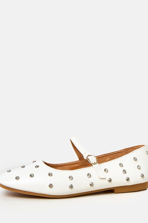 Baltas balerīnas ar kristāliem, Heidi Baltas balerīnas ar kristāliem, Heidi