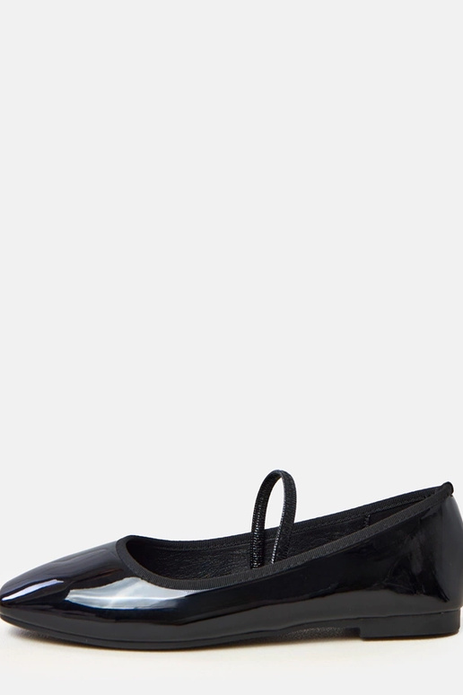 Melnas lakotas balerīni ar gumiju Lantos Melnas lakotas balerīni ar gumiju Lantos