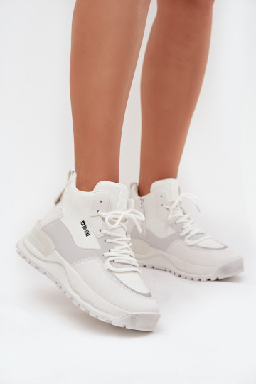 sporta apavi Sieviešu ar platformu Big Star SS274510 baltas krāsas 2