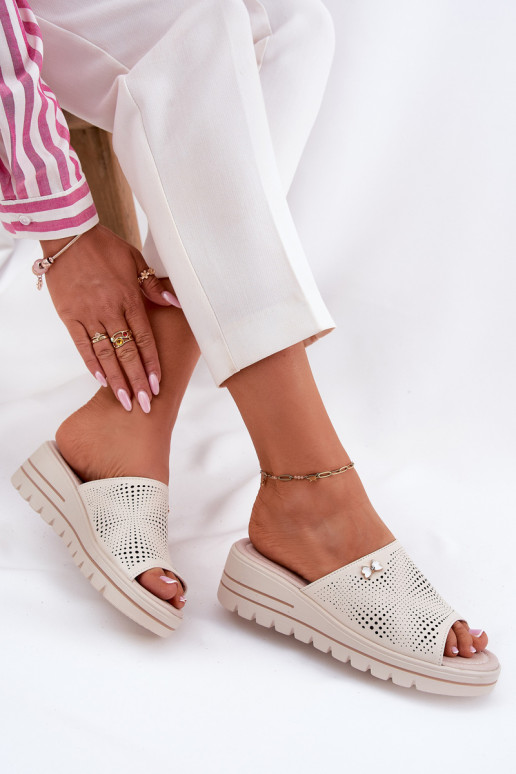 Čibas no dabīgas ādas Sieviešu Uz Ķīļa Vinceza 41477 smilšu krāsas Čibas no dabīgas ādas Sieviešu Uz Ķīļa Vinceza 41477 smilšu krāsas