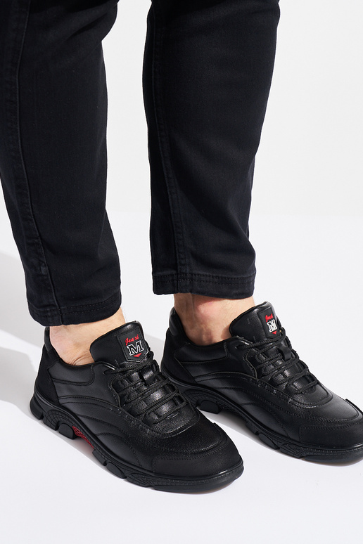 Melna krāsas sporta apavi vīriešiem