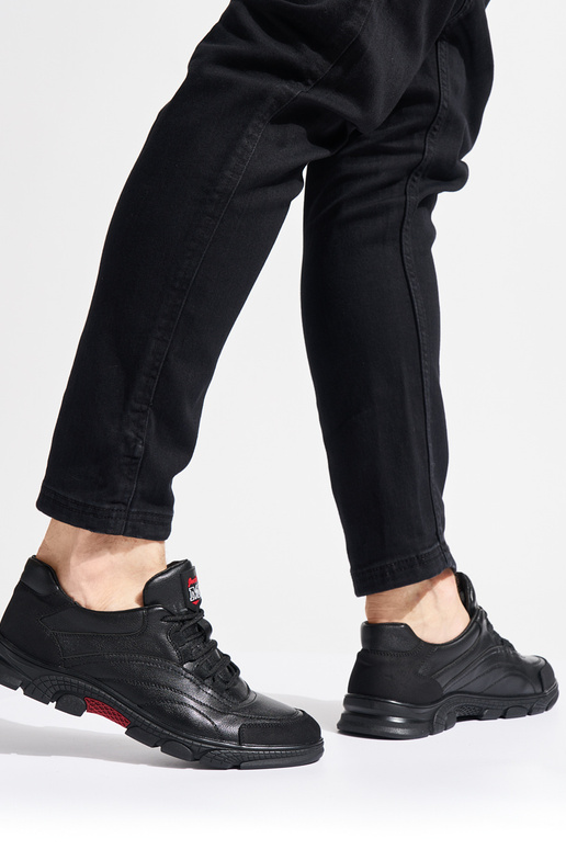 Melna krāsas sporta apavi vīriešiem