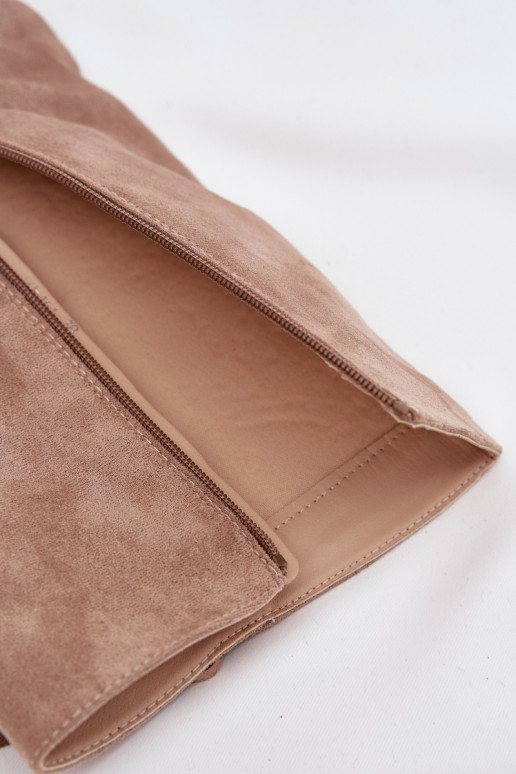 Kovboju stila sieviešu garie zābaki ar pušķiem un papēžiem smilškrāsā Tivara Kovboju stila sieviešu garie zābaki ar pušķiem un papēžiem smilškrāsā Tivara