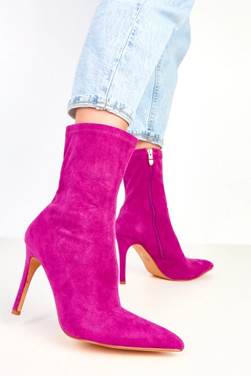 Violeta zamša zābaciņi uz... 2