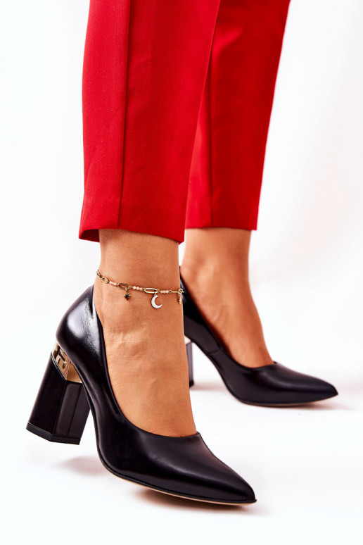 Āda Kurpes Ļevskis 3117 melnas krāsas