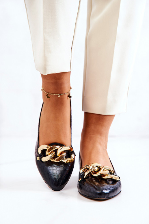 Āda ar čūskādas imitāciju Kurpes melnas krāsas Elissabeth Āda ar čūskādas imitāciju Kurpes melnas krāsas Elissabeth