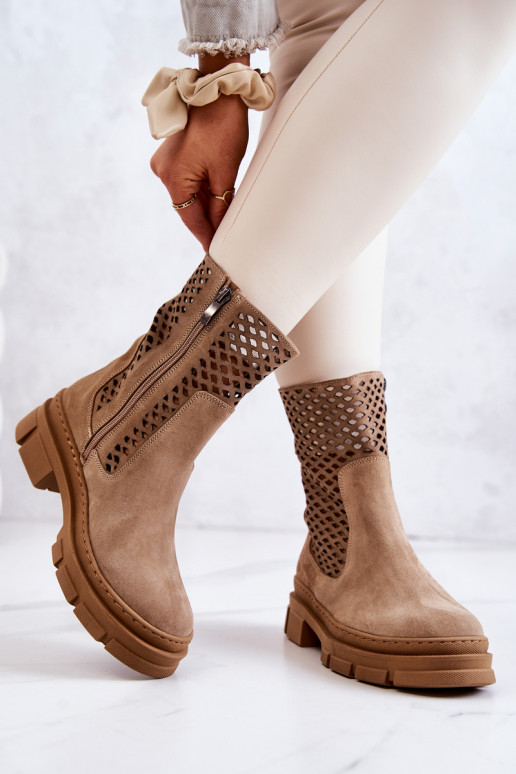 Āda zābaki Nicole brūnas krāsas 2711