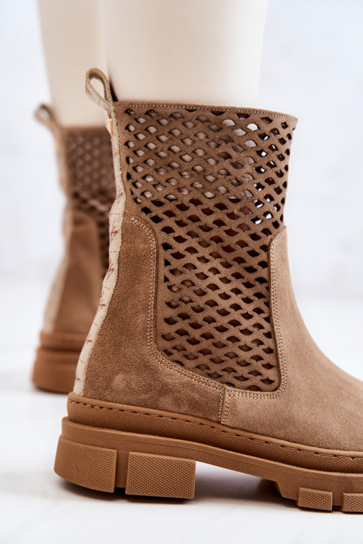 Āda zābaki Nicole brūnas krāsas 2711