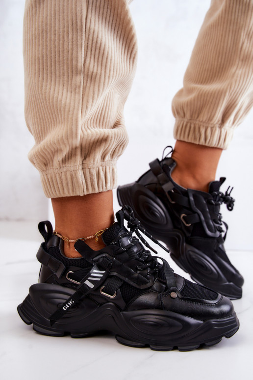 sporta apavi Sneakers modeļa apavi GOE JJ2N4083 melnas krāsas sporta apavi Sneakers modeļa apavi GOE JJ2N4083 melnas krāsas