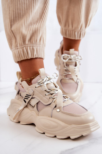 sporta apavi Sneakers modeļa apavi GOE JJ2N4082 smilšu krāsas