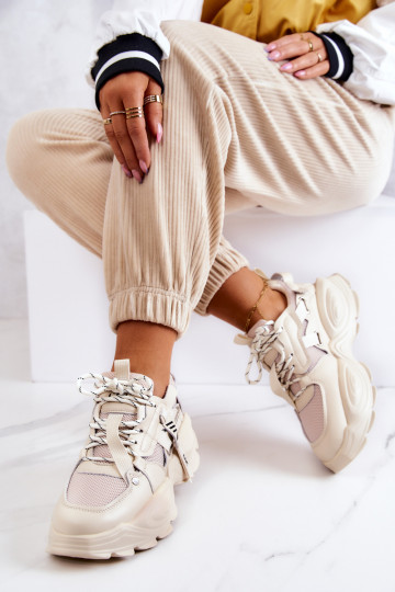 sporta apavi Sneakers modeļa apavi GOE JJ2N4082 smilšu krāsas 2