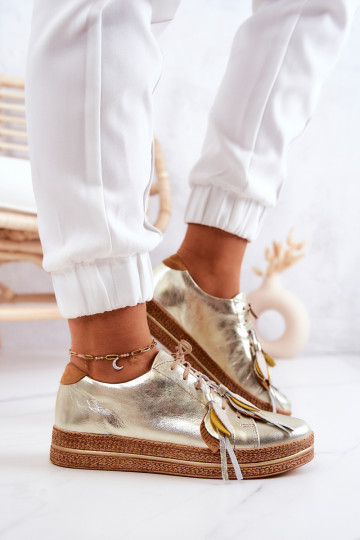 Āda apavi Tā irciejka 04550-25 Zelta krāsas 2