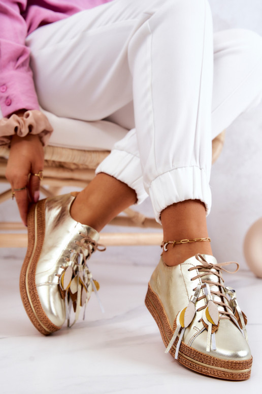 Āda apavi Tā irciejka 04550-25 Zelta krāsas