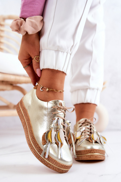 Āda apavi Tā irciejka 04550-25 Zelta krāsas