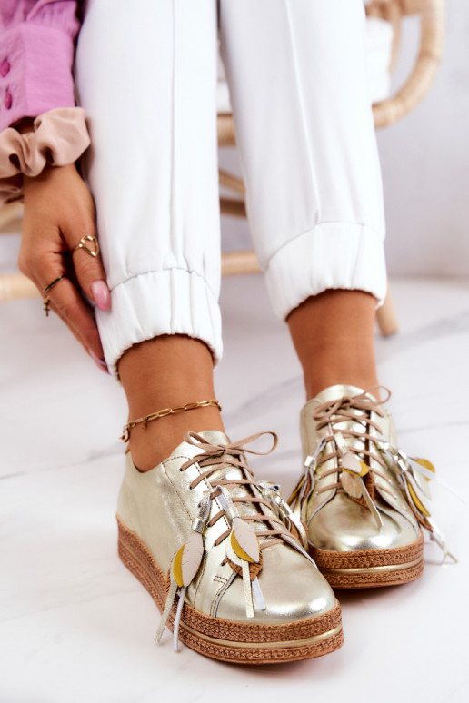 Āda apavi Tā irciejka 04550-25 Zelta krāsas