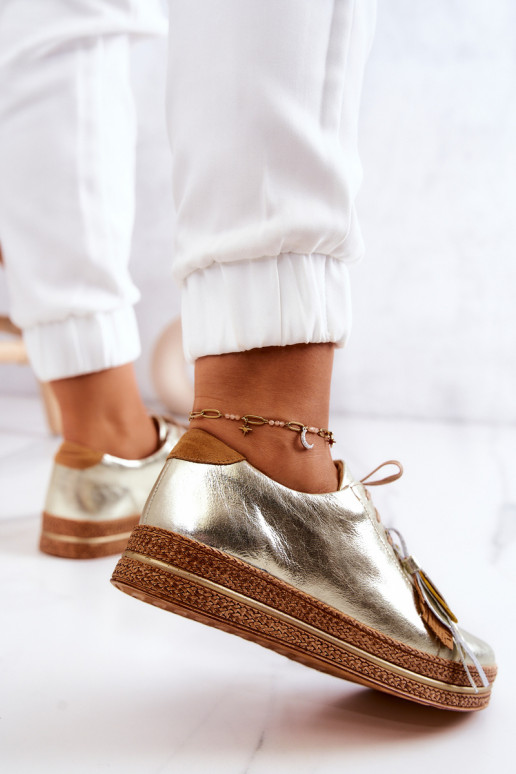 Āda apavi Tā irciejka 04550-25 Zelta krāsas