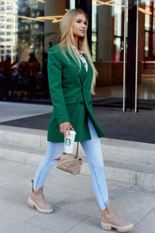 Stilīgasrnas Zamšādas kurpes Cut Out smilšu krāsas Lemar Forget Me