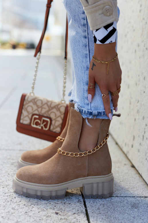 Stilīgasrnas Zamšādas kurpes Cut Out brūnas krāsas Lemar Forget Me Stilīgasrnas Zamšādas kurpes Cut Out brūnas krāsas Lemar Forget Me