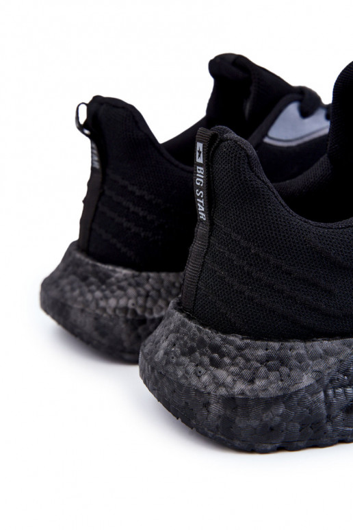 Gaisma Vīriešiem sporta apavi Big Star KK174018 melnas krāsas