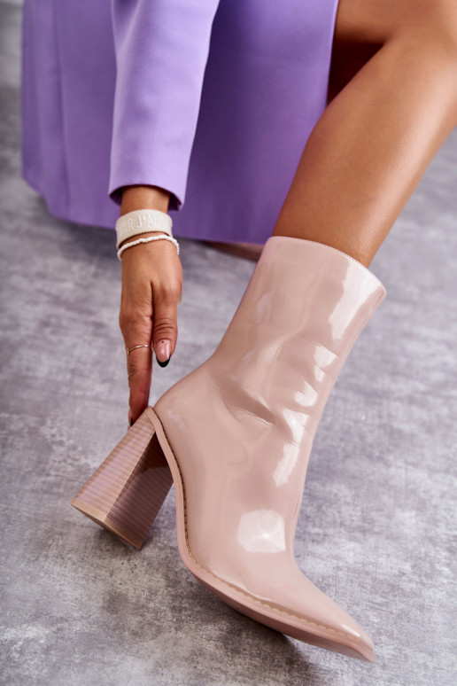 Sieviešu Laque Sieviešu puszābaki garie zābaki smilšu krāsas Tā irrgit