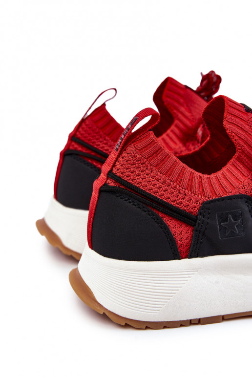 Vīriešiem sporta apavi Big Star KK174013 sarkanas krāsas