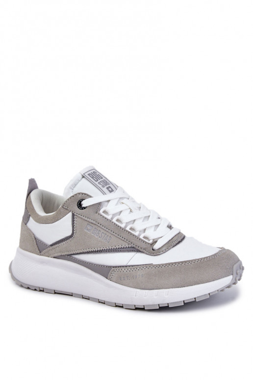 Vīriešiem Sportiska stila apavi Big Star KK174021 Baltas-Pelēkas krāsas Vīriešiem Sportiska stila apavi Big Star KK174021 Baltas-Pelēkas krāsas