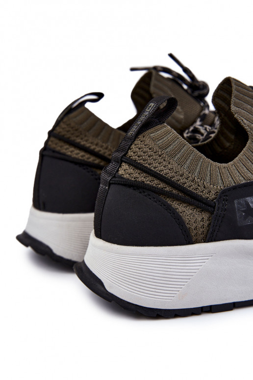 Vīriešiem sporta apavi Big Star KK174014 Haki krāsas Vīriešiem sporta apavi Big Star KK174014 Haki krāsas