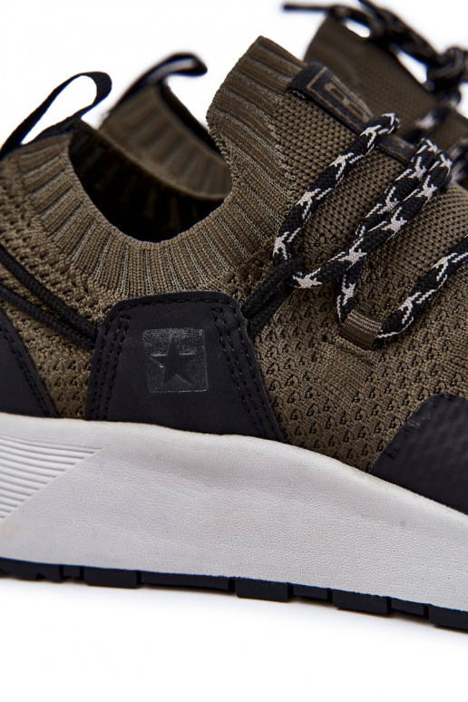 Vīriešiem sporta apavi Big Star KK174014 Haki krāsas Vīriešiem sporta apavi Big Star KK174014 Haki krāsas