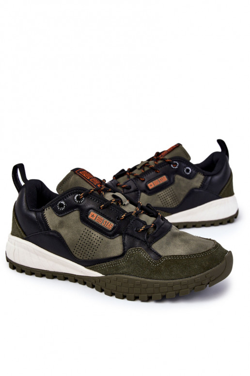 Vīriešiem Klasiska modeļa sporta apavi Memory Foam Big Star KK174272 Zaļas krāsas Vīriešiem Klasiska modeļa sporta apavi Memory Foam Big Star KK174272 Zaļas krāsas