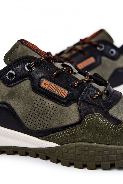 Vīriešiem Klasiska modeļa sporta apavi Memory Foam Big Star KK174272 Zaļas krāsas Vīriešiem Klasiska modeļa sporta apavi Memory Foam Big Star KK174272 Zaļas krāsas