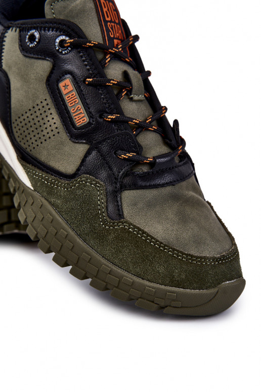 Vīriešiem Klasiska modeļa sporta apavi Memory Foam Big Star KK174272 Zaļas krāsas Vīriešiem Klasiska modeļa sporta apavi Memory Foam Big Star KK174272 Zaļas krāsas