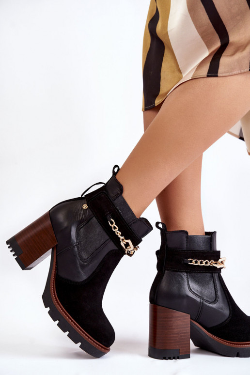 Sieviešu puszābaki Tā irciejka 05781-01 melnas krāsas