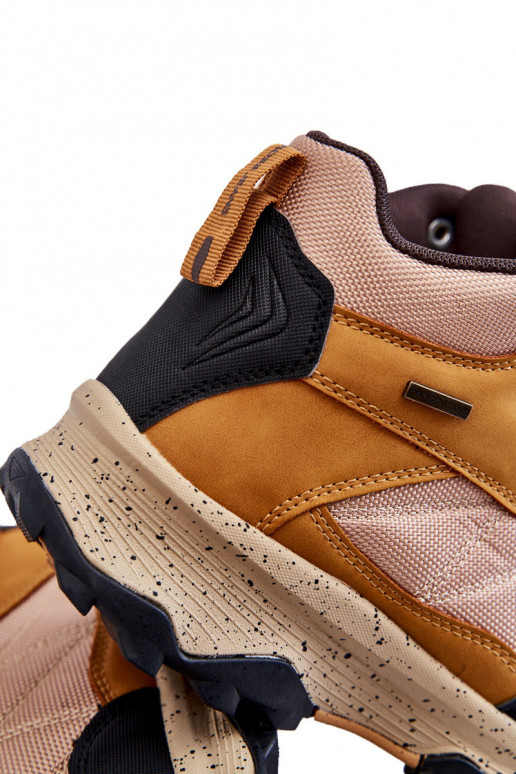 Vīriešiem pārgājienu zābaki siltināti Cross Jeans KK1R4020C brūnas krāsas Vīriešiem pārgājienu zābaki siltināti Cross Jeans KK1R4020C brūnas krāsas