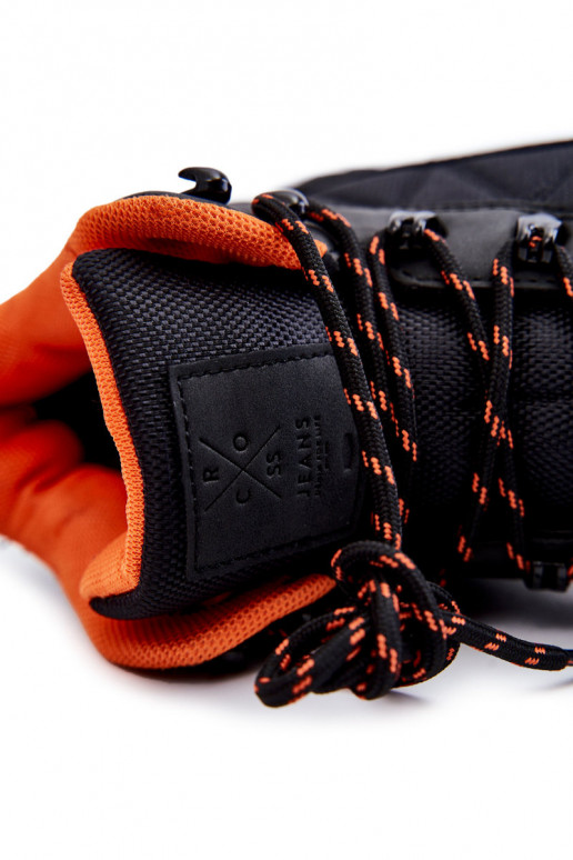 Vīriešiem pārgājienu zābaki siltināti Cross Jeans KK1R4018C melnas krāsas Vīriešiem pārgājienu zābaki siltināti Cross Jeans KK1R4018C melnas krāsas