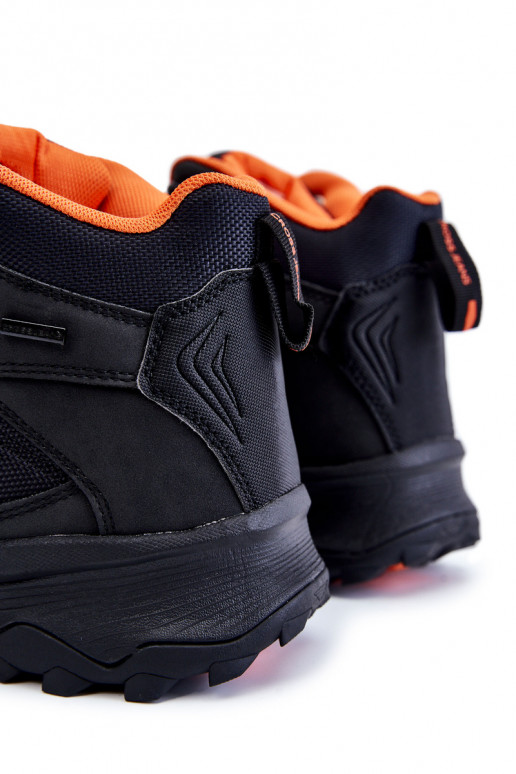 Vīriešiem pārgājienu zābaki siltināti Cross Jeans KK1R4018C melnas krāsas Vīriešiem pārgājienu zābaki siltināti Cross Jeans KK1R4018C melnas krāsas