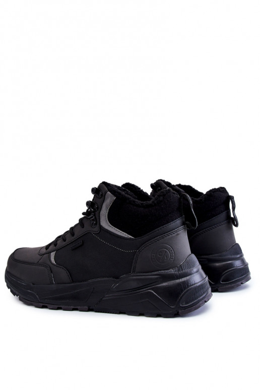 Vīriešiem Siltināti pārgājienu zābaki Cross Jeans KK1R4031C melnas krāsas Vīriešiem Siltināti pārgājienu zābaki Cross Jeans KK1R4031C melnas krāsas