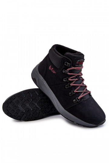 Vīriešiem Siltināti pārgājienu zābaki Lee Cooper LCJ-22-31-1451 melnas krāsas 2