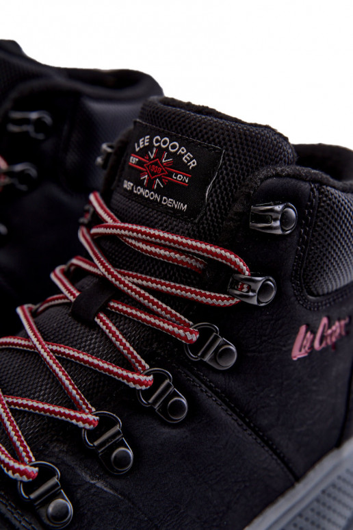 Vīriešiem Siltināti pārgājienu zābaki Lee Cooper LCJ-22-31-1451 melnas krāsas