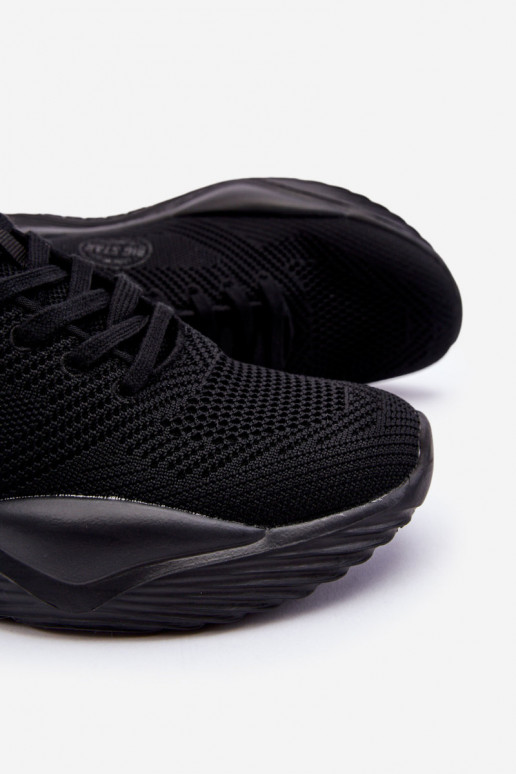 Vīriešiem Sneakers modeļa apavi Memory Foam Big Star LL174248 melnas krāsas Vīriešiem Sneakers modeļa apavi Memory Foam Big Star LL174248 melnas krāsas