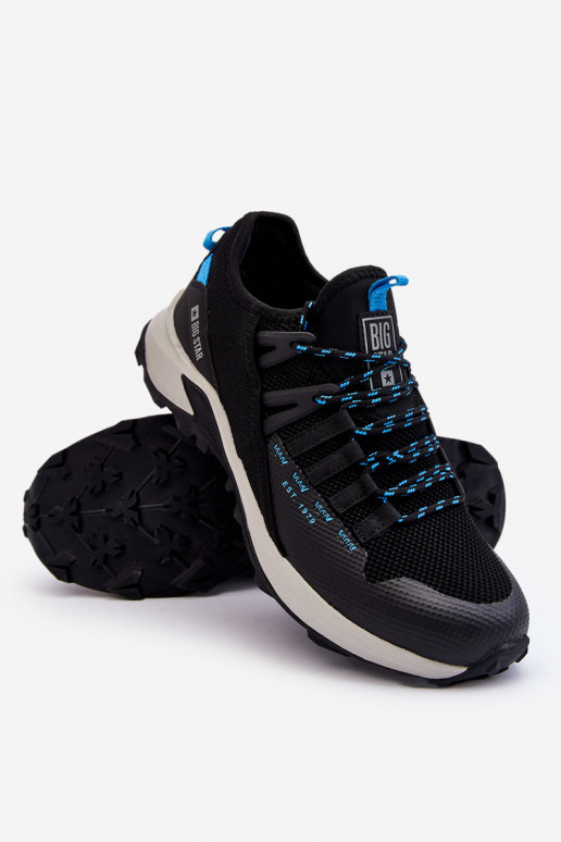 Vīriešiem sporta apavi Memory Foam System Big Star LL174130 melnas krāsas