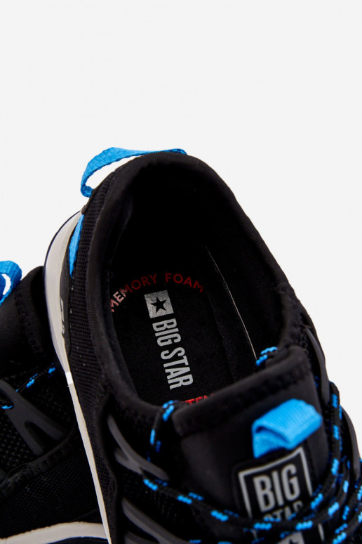 Vīriešiem sporta apavi Memory Foam System Big Star LL174130 melnas krāsas