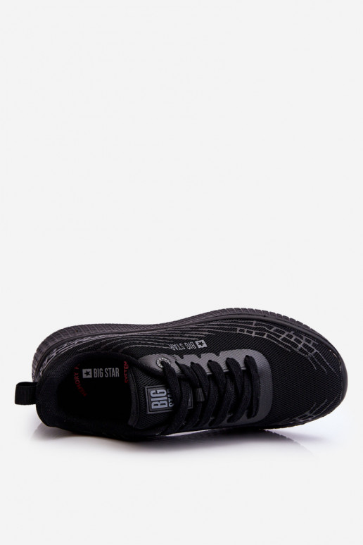 Sieviešu Tīkls sporta apavi Memory Foam System Big Star LL274662 melnas krāsas Sieviešu Tīkls sporta apavi Memory Foam System Big Star LL274662 melnas krāsas