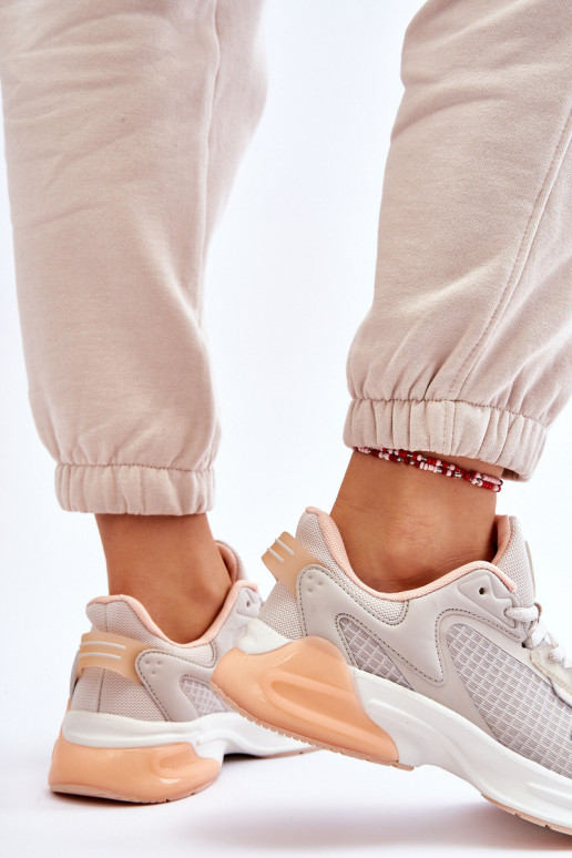 Ērti sporta apavi Memory Foam System Big Star LL274336 smilšu krāsas Ērti sporta apavi Memory Foam System Big Star LL274336 smilšu krāsas