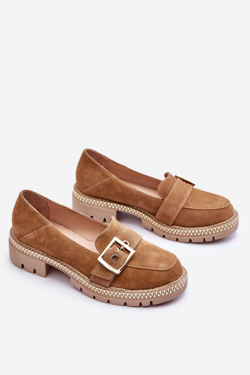 Stilīgasrnas Zamšādas mokasīni smilšu krāsas Eloisa Stilīgasrnas Zamšādas mokasīni smilšu krāsas Eloisa