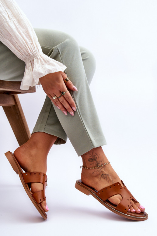 Zazoo 40326 Sieviešu Čības Ar dekoratīviem izgriezumiem brūnas krāsas Zazoo 40326 Sieviešu Čības Ar dekoratīviem izgriezumiem brūnas krāsas